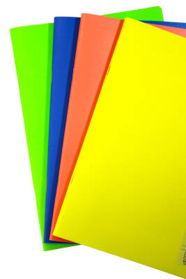 Mynote Text Neon A4 60 Yaprak Çizgili Plastik Kapak Defter - 12