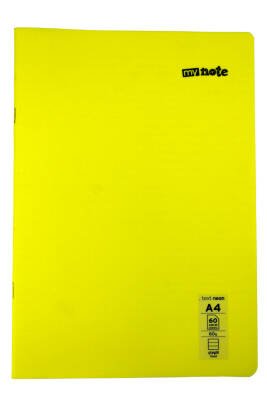 Mynote Text Neon A4 60 Yaprak Çizgili Plastik Kapak Defter - 7