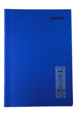 Mynote Text Neon A4 60 Yaprak Kareli Plastik Kapak Defter - 4
