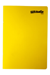 Mynote Text Neon A4 80 Yaprak Kareli Plastik Kapak Defter - 21