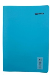Mynote Text Neon A4 80 Yaprak Kareli Plastik Kapak Defter - 5