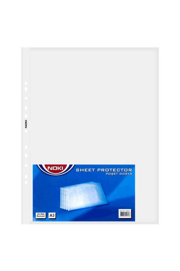 Noki A3 Dikey Poşet Dosya 25