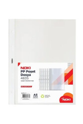 Noki A5 Poşet Dosya 100'lü 4835 - Noki