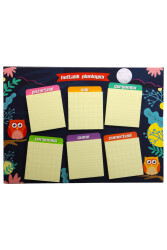 Notyaz Başarı Haftalık Planlayıcı Seti Bh-3723 - Notyaz