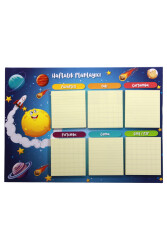 Notyaz Başarı Haftalık Planlayıcı Seti Bh-3709 - Notyaz
