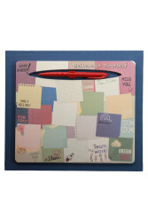 Notyaz Kalemli Bloknot Mousepad Believe Kbm-3327 - Notyaz