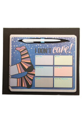 Notyaz Kalemli Bloknot Mousepad Care Kbm-3327 - Notyaz