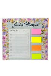 Notyaz Planlayıcı Çiçekli Planlayıcılar Gp-6175 - Notyaz