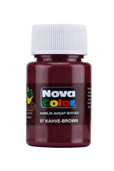 Nova Color Akrilik Boya Kahve Şişe Nc-175 - Nova Color