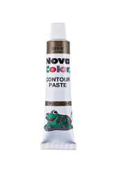 Nova Color Nc-186 Cam Kontur Altın Yaldızlı - 1