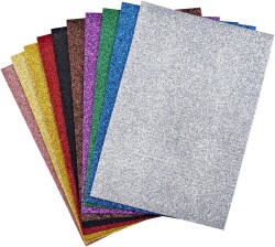 Nova Color Nc-272 Simli Eva Yapışkanlı 10'lu 20 x 30 cm - Nova Color