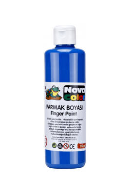 Nova Color Nc-443 Mavi Parmak Boyası 250 gr - 1