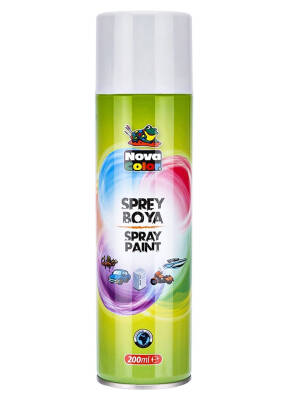 Nova Color Sprey Boya Beyaz 200 ml Nc-804 - 1