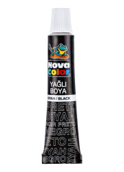 Nova Color Yağlı Boyaları Siyah - 1