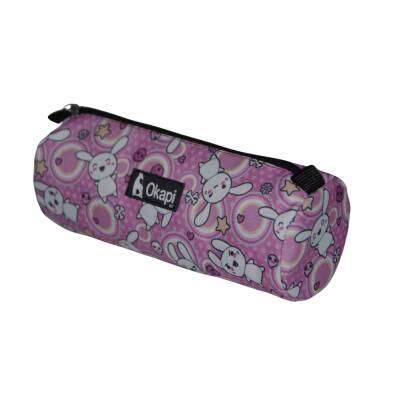 Okapi Okp-104 Kalem Çantası Silindir Çizgi Karakter - 3