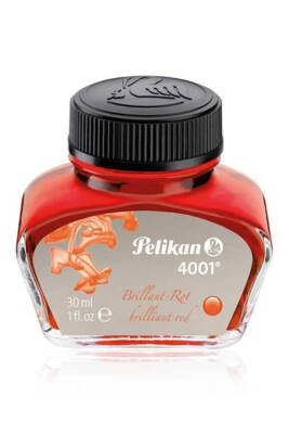 Pelikan Kırmızı Yazı Mürekkebi 30 cc 4001 - 1