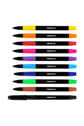 Pensan Sıgn Up Tükenmez Kalem Renkli 10'lu 1 mm - 1