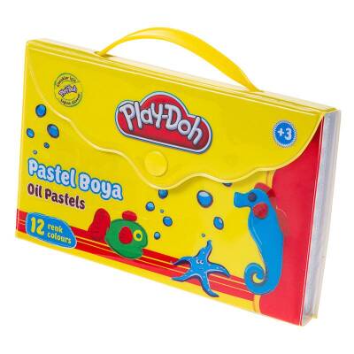 Play-Doh 12 Li Pastel Boya Çantalı Pa005 - 1