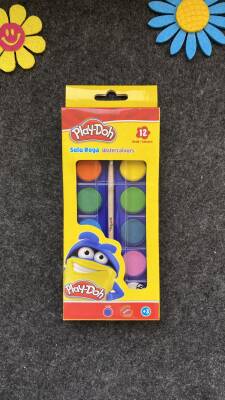 Play-Doh 12'li Sulu Boya Küçük Boy Su-002 - 4