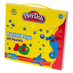 Play-Doh 24'lü Pastel Boya Çantalı Pa007 - Playdoh