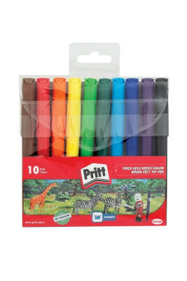 Pritt Fırça Uçlu Keçeli Kalem 10'lu - 1