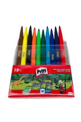 Pritt Fırça Uçlu Keçeli Kalem 10'lu - 3