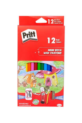 Pritt 12 Renk Mum Boya 1433960 - 1