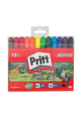 Pritt Keçeli Kalem Jumbo 12'li - 1