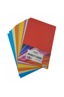 Puti A4 Renkli Fotokopi Kağıdı 100'lü - 1