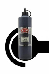 Rich Akrilik Boya Siyah 500 cc - Rich