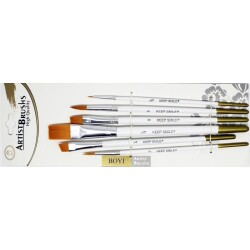 Rich Keep Smile 6'lı Fırça Seti Gld-72-11222 - Rich