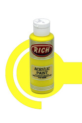 Rich Sarı Akrilik Boya 130 cc - Rich