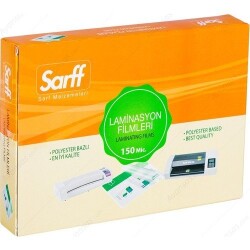 Sarff 150 Mic Polyester.Kaplama Malzemesi 78 x 102 mm - Sarff