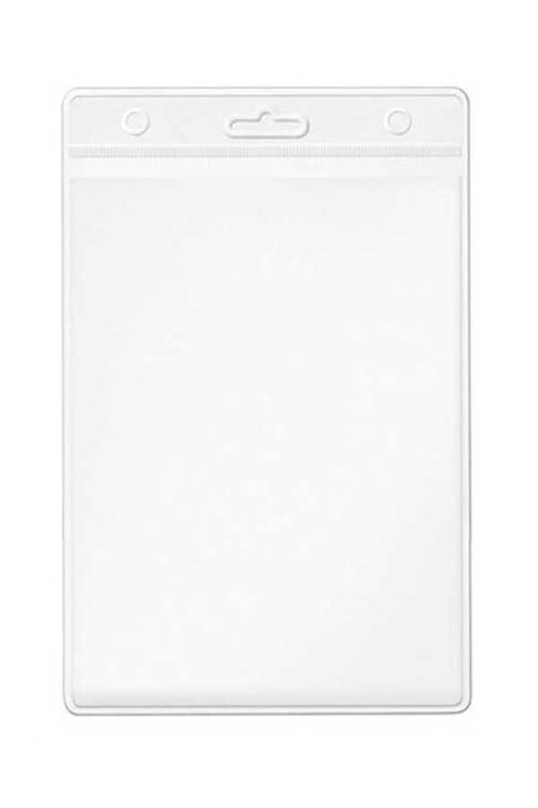 Sarff Dikey Beyaz Kart Poşeti 75 X 95 Mm (no:15207010)