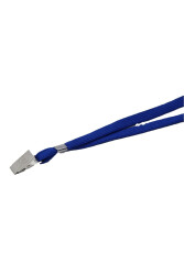 Sarff Kart Askı İpi Mavi Metal Klipsli - Sarff