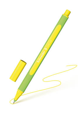 Schneider Fınelıner 0.4 mm Neon - Yeşil Yazım ve Çizim Kalemi - 1