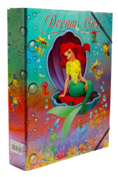 Seven Rüya Kızlar Figürlü Lastikli Öğrenci Kutu Klasör 2077 - Seven