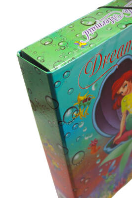 Seven Rüya Kızlar Figürlü Lastikli Öğrenci Kutu Klasör 2077 - 2