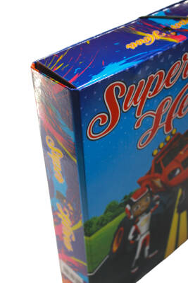 Seven Süper Kahramanlar Figürlü Lastikli Öğrenci Kutu Klasör 2077 - 2