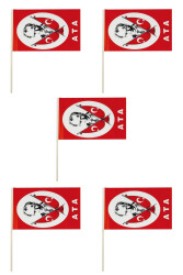 Sopalı Battal Boy Atatürk Bayrağı 5'li Set - Kırtasiye Ofisi