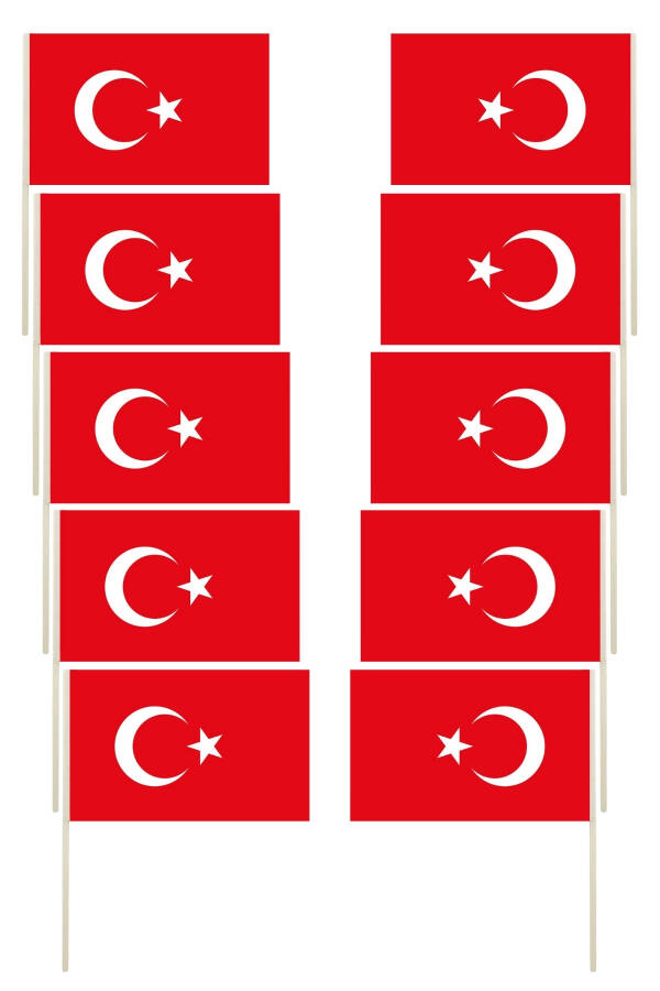 Sopalı Battal Boy Türk Bayrağı 10