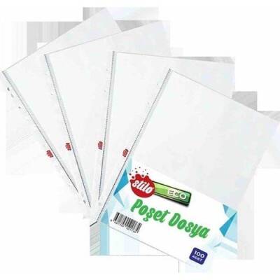 Stilo Eco Poşet Dosya 100'lü Paket - 1