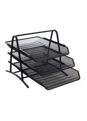 Stilo Fileli Evrak Rafı 3’Lü Siyah - Stilo