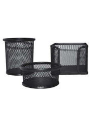 Stilo Masa Seti Metal File Siyah 3'lü Set(Kutulu) - Stilo