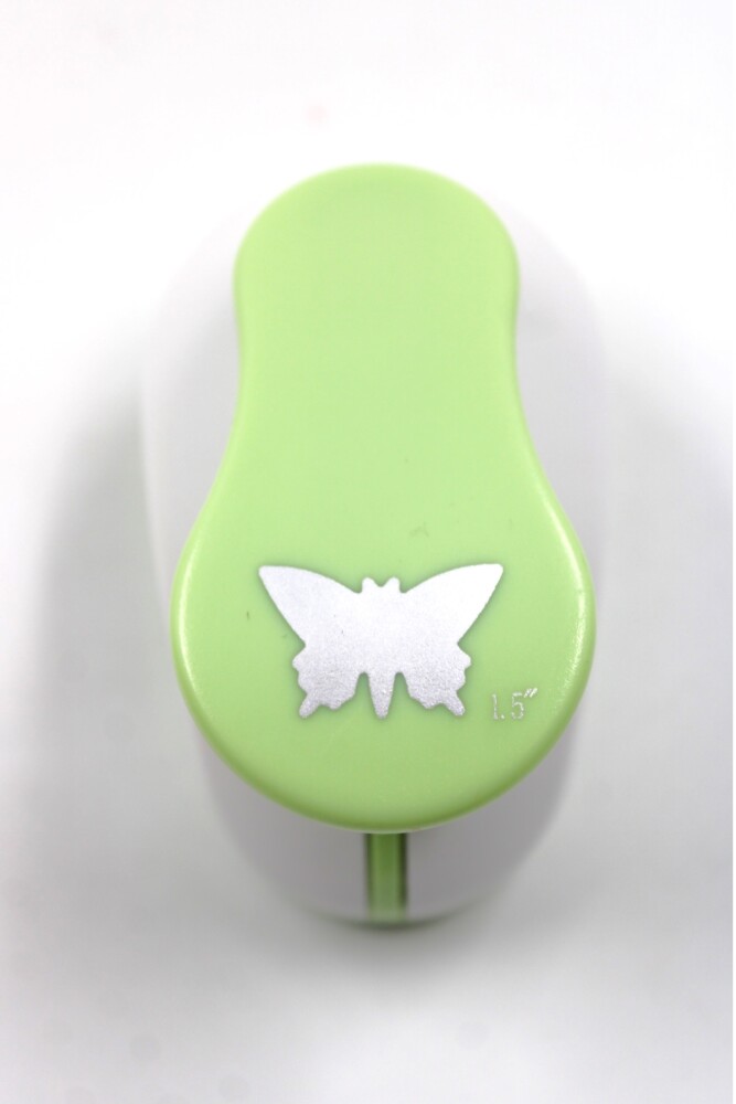 Kırtasiye Ofisi Delgeç Şekilli Maxi Boy Kelebek Basım Çapı : 3.8 Cm