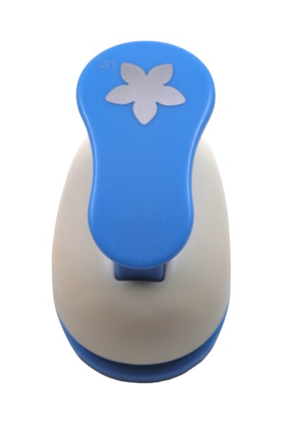 Kırtasiye Ofisi Bs124 Delgeç Şekilli Maxi Çiçek 5 Dal Basım Çapı : 3.8 cm - 4