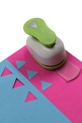 Delgeç Şekilli Büyük Boy Üçgen Basım Çapı : 2.5 cm - 6