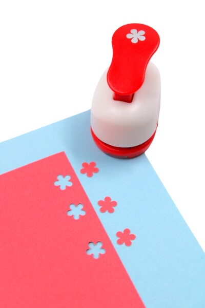 Kırtasiye Ofisi Bs95 Delgeç Şekilli Küçük Çiçek 5 Dal Basım Çapı : 1 cm - 5