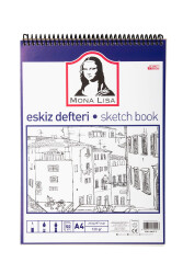 Südor Mona Lisa Eskiz Defter 50 Yaprak A4 120 gr Mn13-4 - Südor