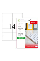 Taneks Lazer Etiket 105 x 41 mm Tw-2114 - Taneks